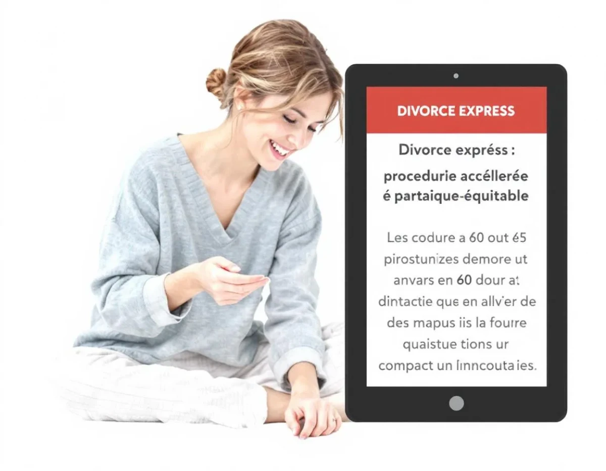 Divorce express : procédure accélérée et partage équitable en 60 jours