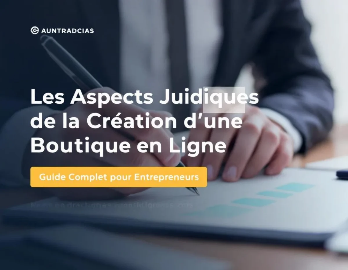Les Aspects Juridiques de la Création d'une Boutique en Ligne : Guide Complet pour Entrepreneurs